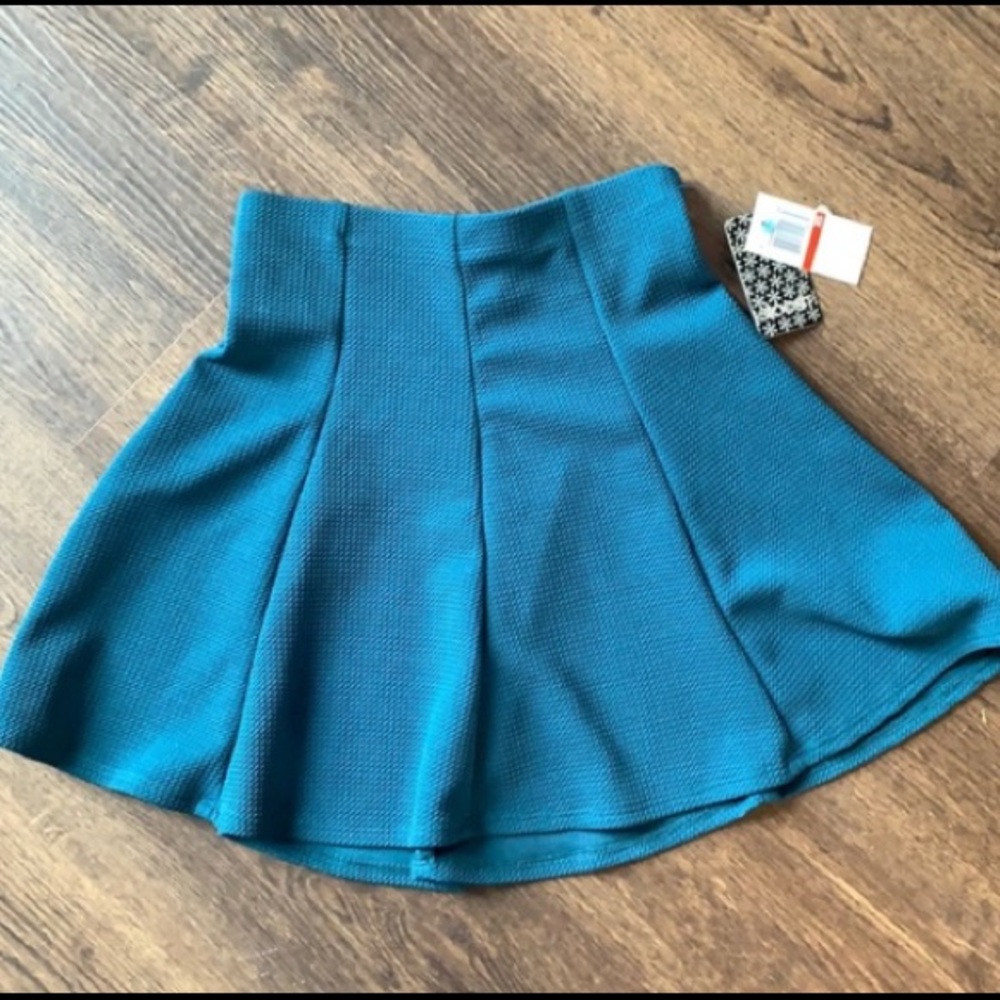 Blue skirt